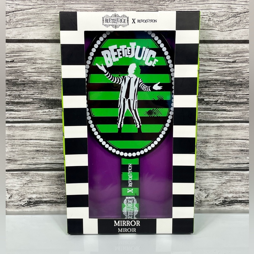 Beetlejuice x Revolution Hand Held Mirror - New